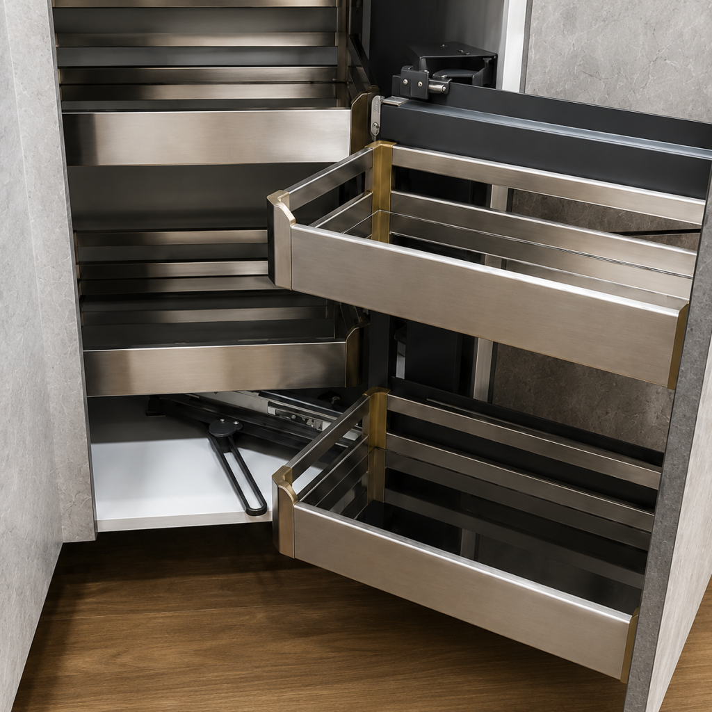 Magic Corner Satin Storage System