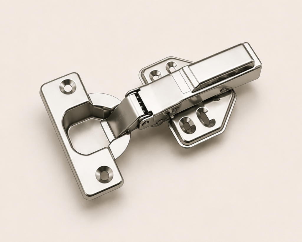 SS 2D Clip-On Hydraulic Hinge