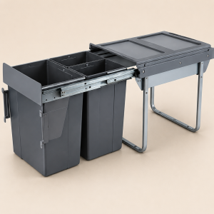 Sliding Waste Bin System