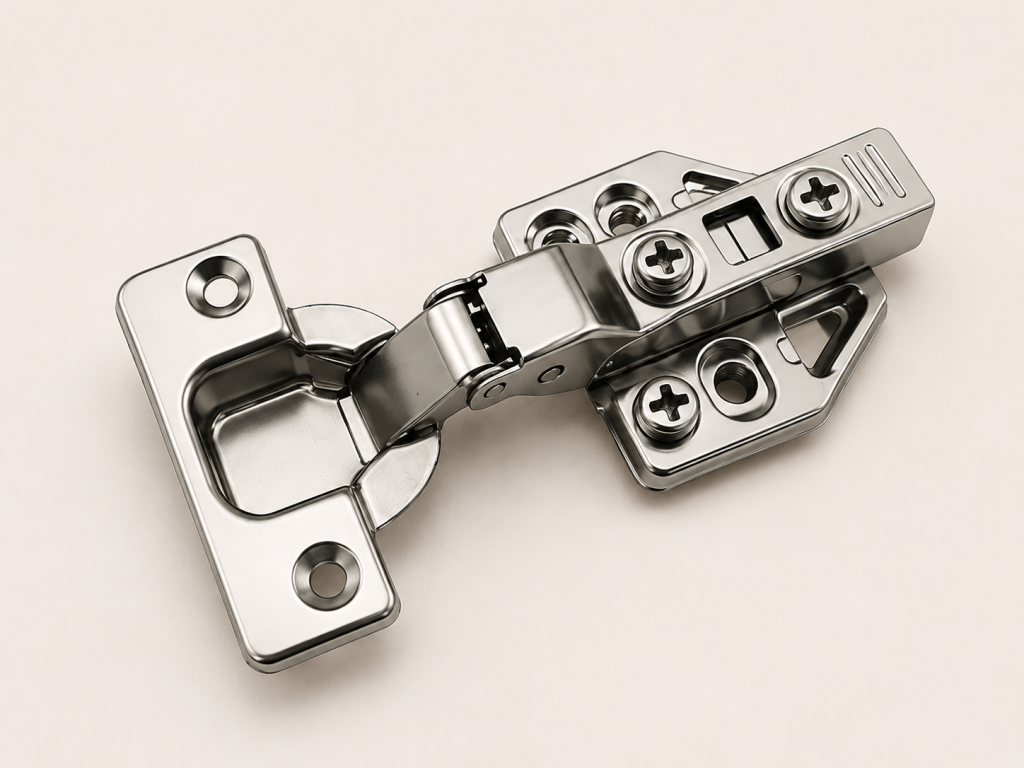 SS 3D Clip-On Hydraulic Hinge